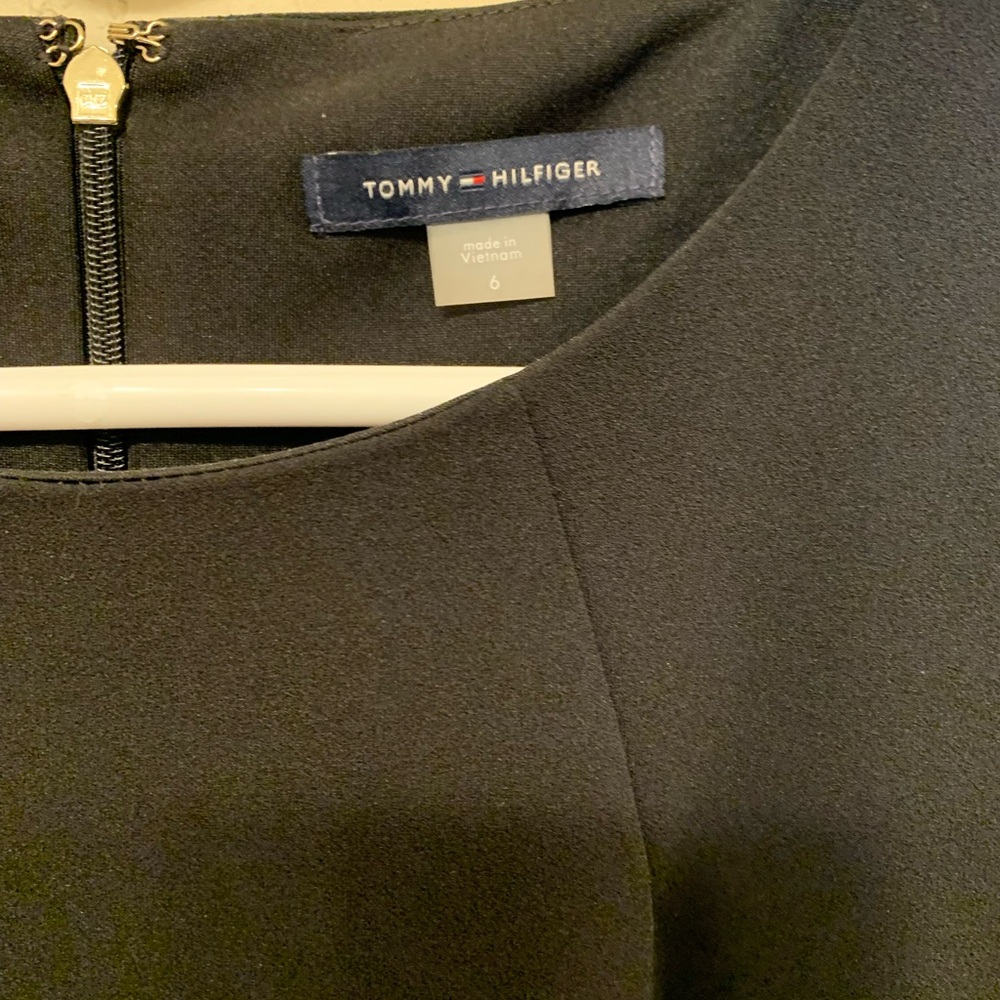 Tommy Hilfiger Elegant Black Dress